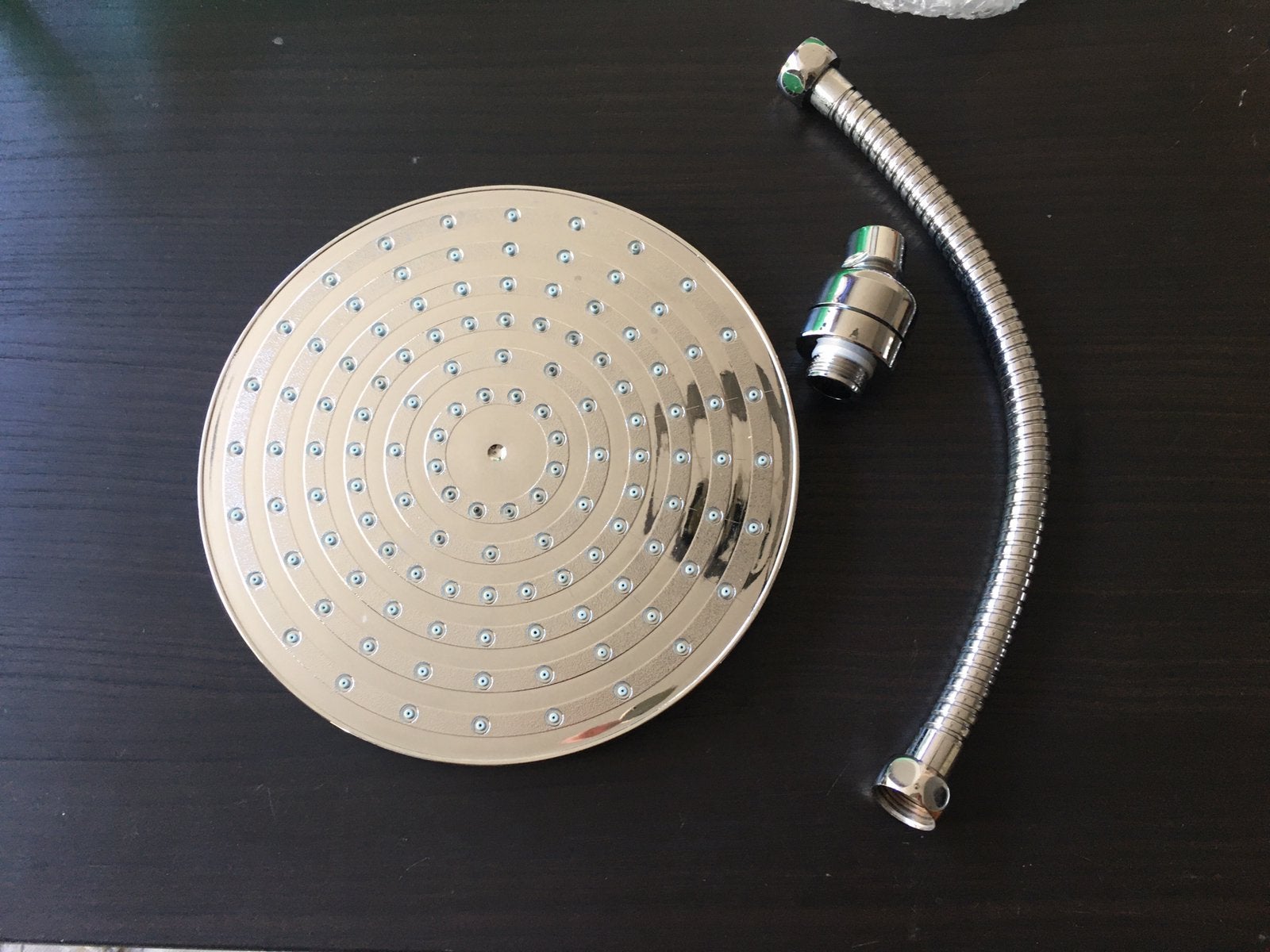 Douchekop diameter: 20 cm, Ophalen of Verzenden, Nieuw, Chroom, Douche