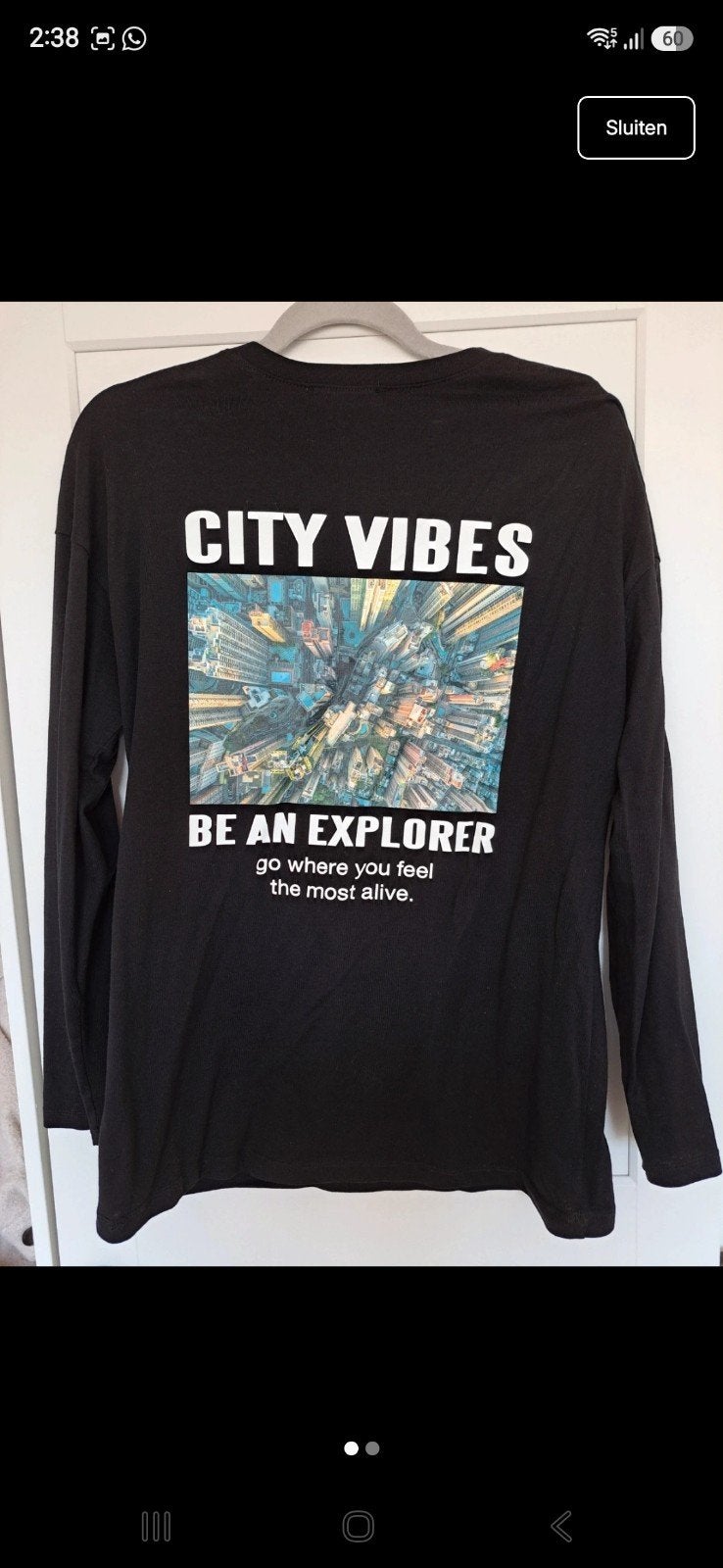 Zwarte longsleeve x New Yorker, New Yorker, Zwart, Nieuw, Ophalen of Verzenden
