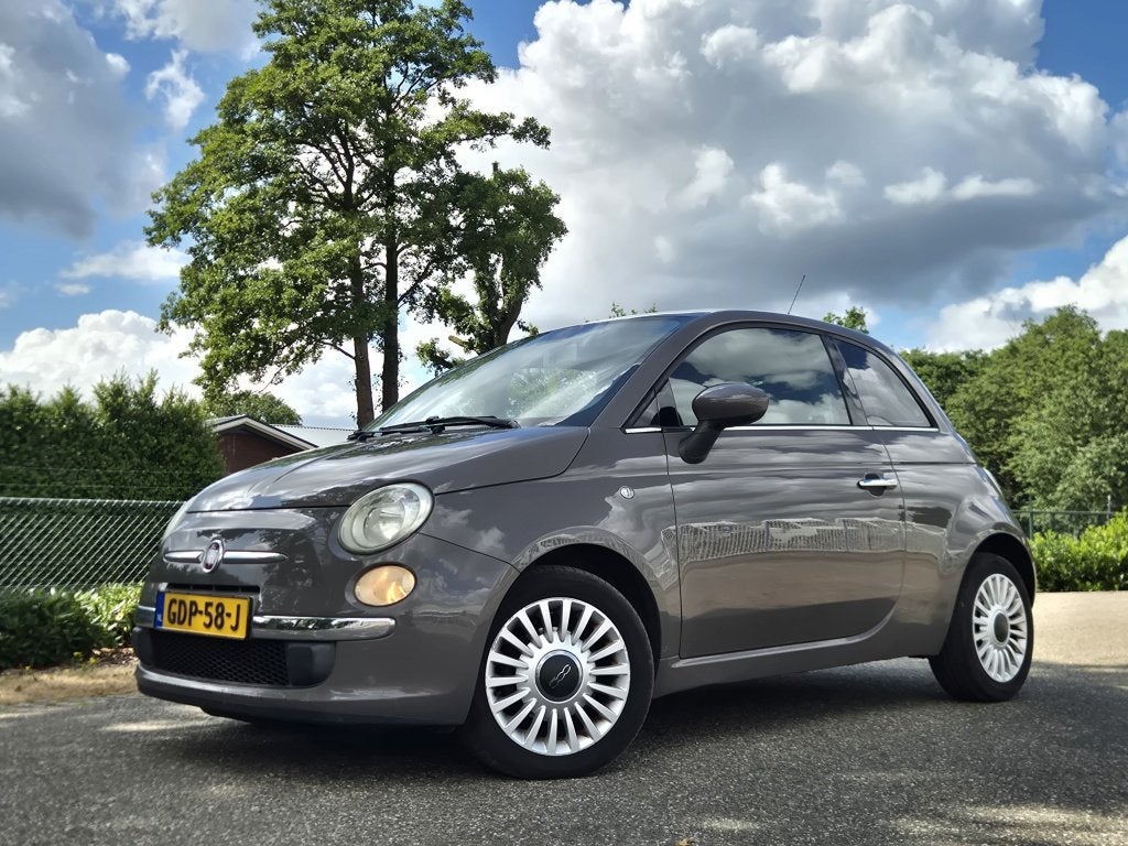 Fiat 500 1.4-16V Lounge (bj 2007), Auto's, 101 pk, Gebruikt, 4 cilinders, 4 stoelen