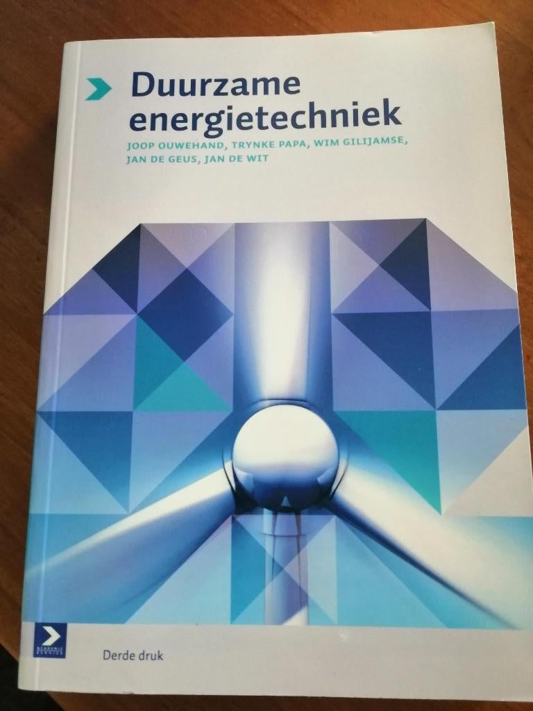 Duurzame energietechniek 9789039527894, Boeken, Zo goed als nieuw, Ouwehand Papa en meer, Beta, HBO