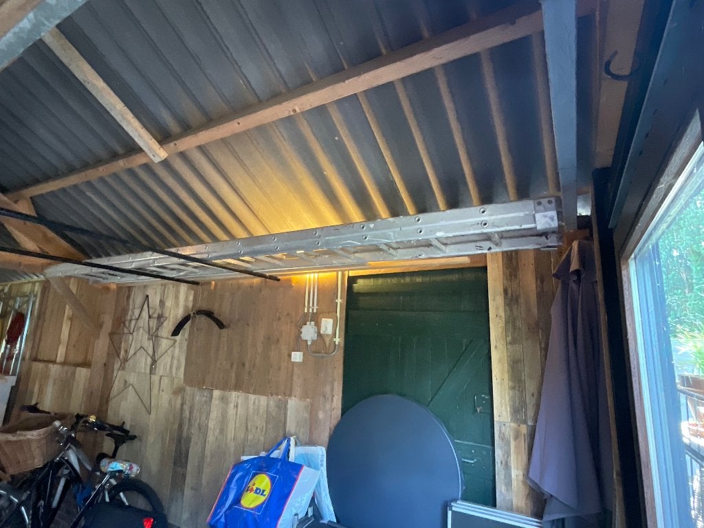 Uitschuif ladder, Ophalen, Gebruikt, Ladder, 4 meter of meer