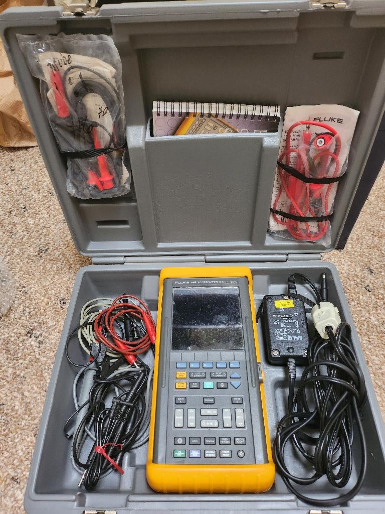 Fluke scopemeter scope meter 99b series II 100MHz, Ophalen of Verzenden, Gebruikt, Overige meters