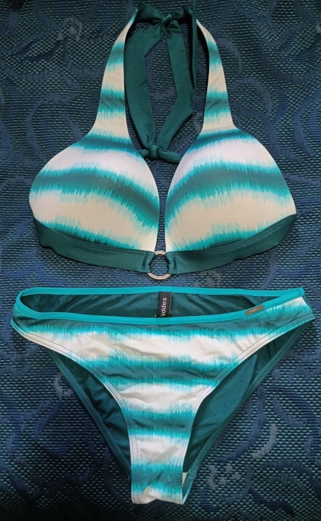 Bikini set Sapph Cupmaat EUR 80D, Ophalen of Verzenden, Zo goed als nieuw, Meerkleurig, Bikini