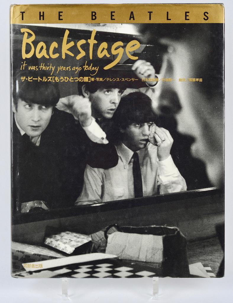 Boek ‘The Beatles BACKSTAGE' - Japan 1994, Artiest, Ophalen of Verzenden, Zo goed als nieuw, Zie beschrijving