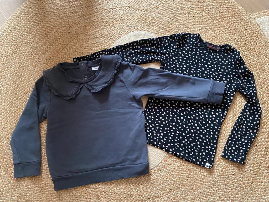 2 meisjes truitjes maat 98, Kinderen en Baby's, Kinderkleding | Maat 98, Ophalen of Verzenden, Gebruikt, Meisje, Trui of Vest