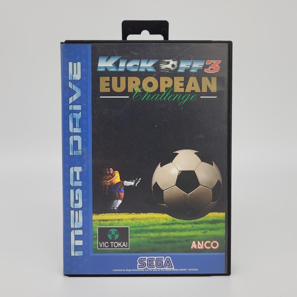 Kick Off 3 European Challenge - SEGA Mega Drive - Complete, Spelcomputers en Games, Games | Sega, Gebruikt, Mega Drive, Sport