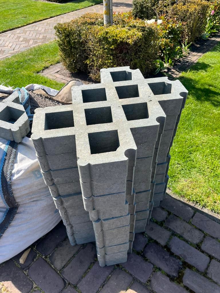 Graskeien / grasbeton kunststof 60x40 nieuw, Tuin en Terras, Tegels en Klinkers, Kunststof, Overige typen, Nieuw, Ophalen of Verzenden