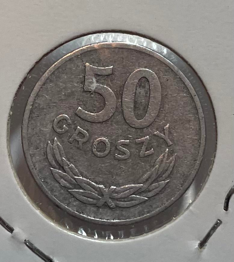 50 groszy Polen 1973, Ophalen of Verzenden, Polen