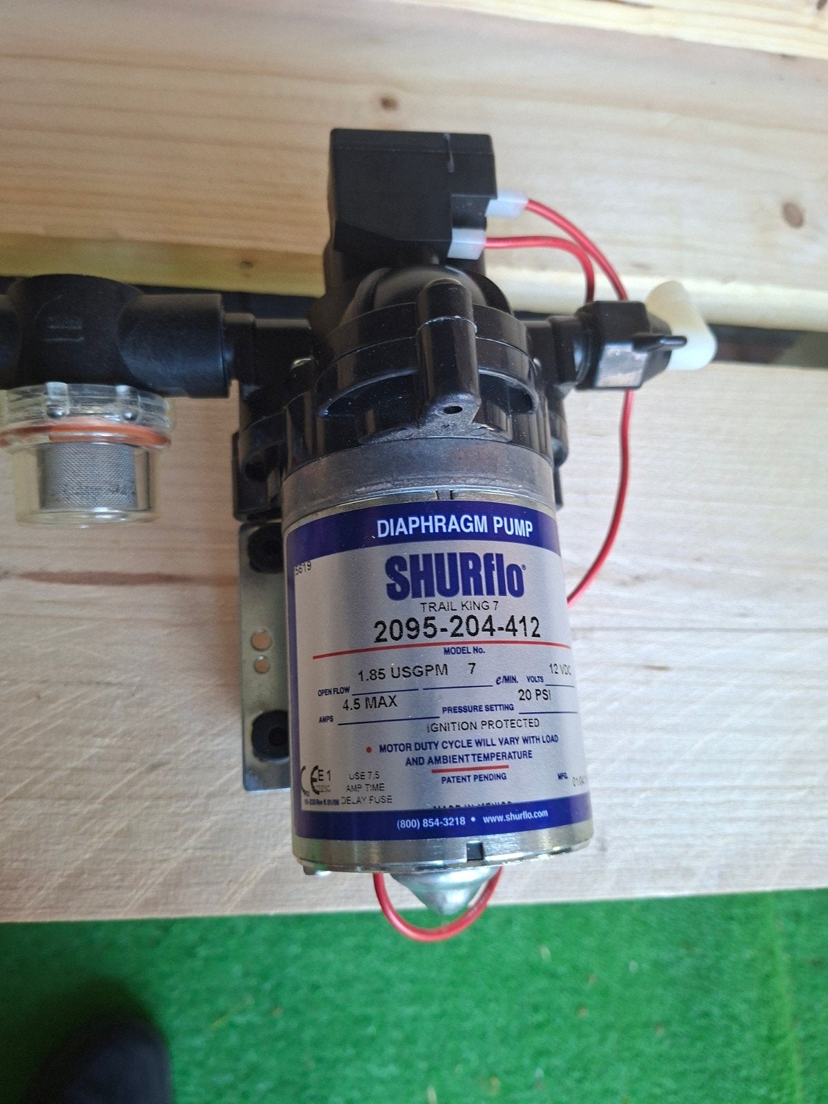 Shurflo Trail King 7 Waterpomp 12V - Camper/Caravan, Ophalen, Gebruikt