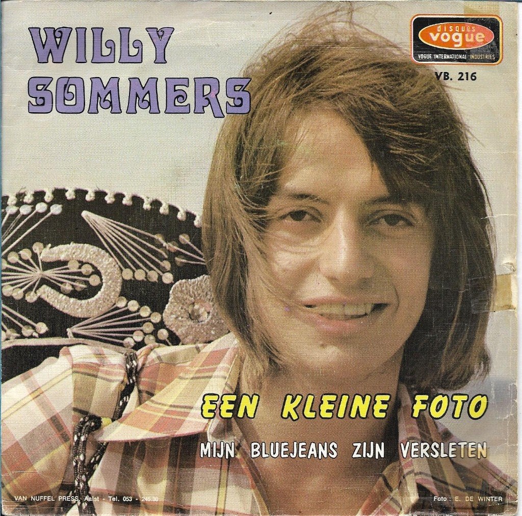 Willy Sommers - Een kleine foto, Ophalen of Verzenden, Gebruikt, 7 inch, Nederlandstalig