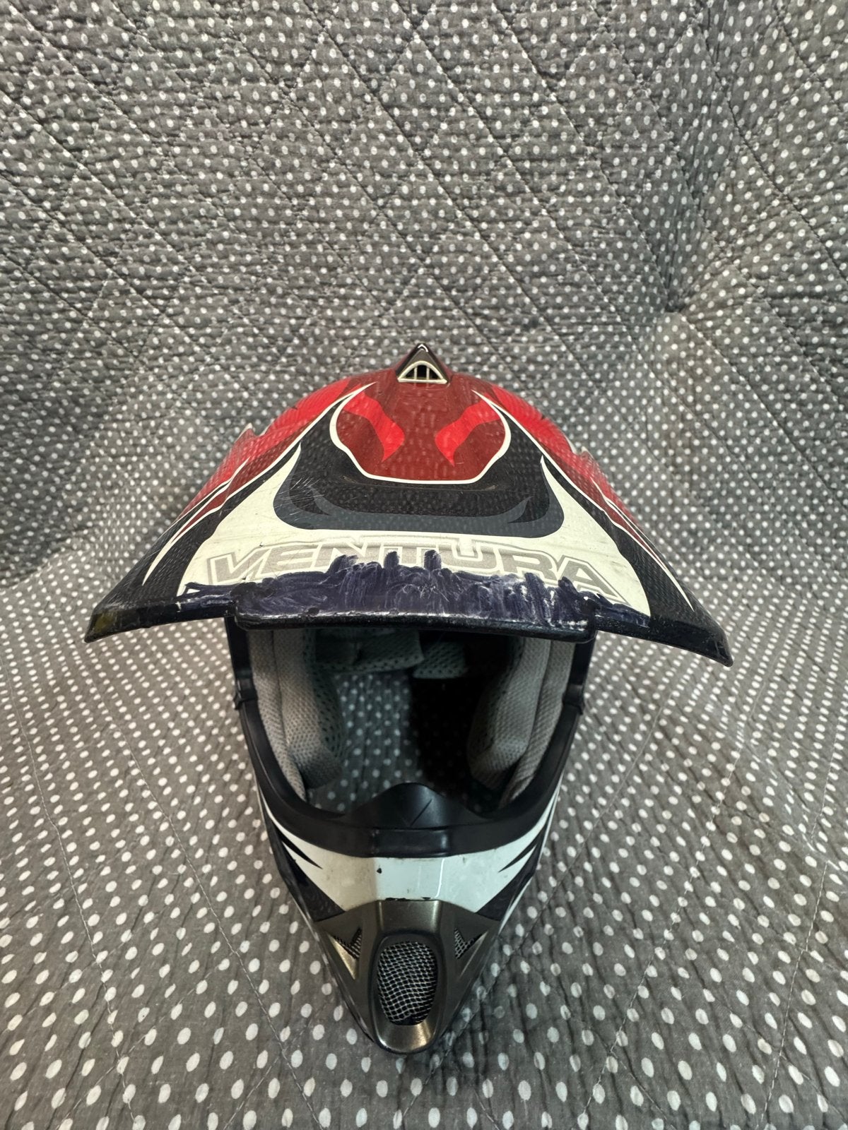 Ventura Viper Motorcrosshelm - Maat S (50), Motoren, Kleding | Motorkleding, Ophalen of Verzenden, Tweedehands, Kinderen, Overige typen