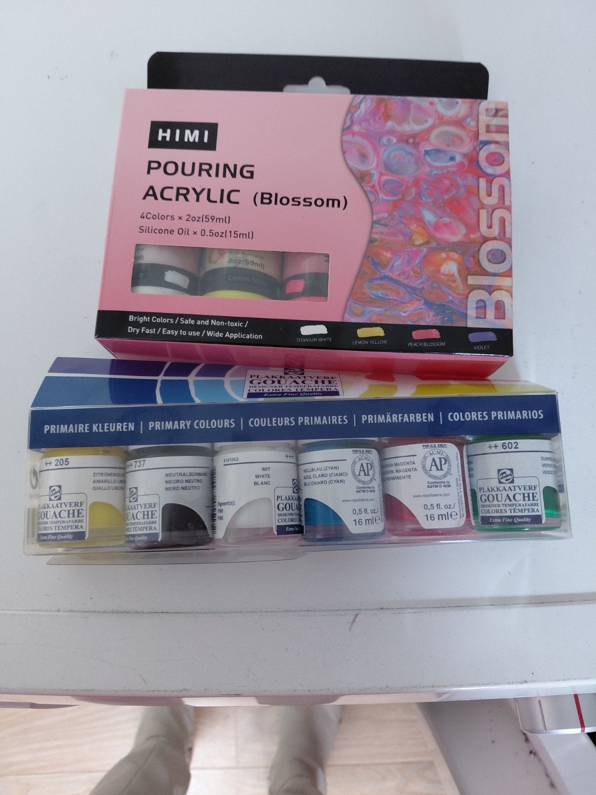 HIMI Pouring Acrylverf en Plakkaatverf Gouache Set, Ophalen of Verzenden, Nieuw, Acrylverf
