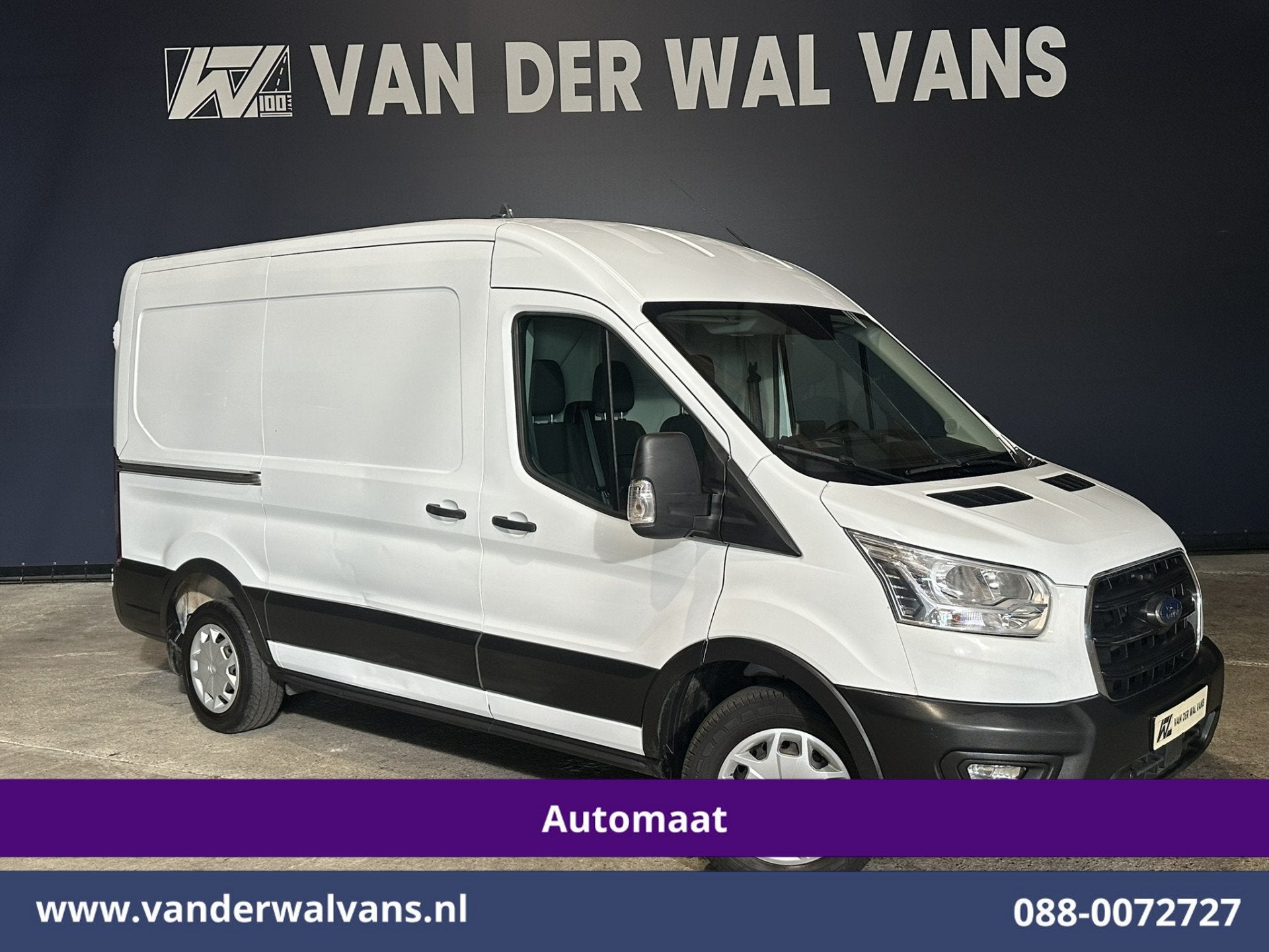 Ford Transit 2.0 TDCI 131pk Automaat L2H2 Euro6 Airco | Navi, Dealer onderhouden, Stof, 4 cilinders, 1850 kg