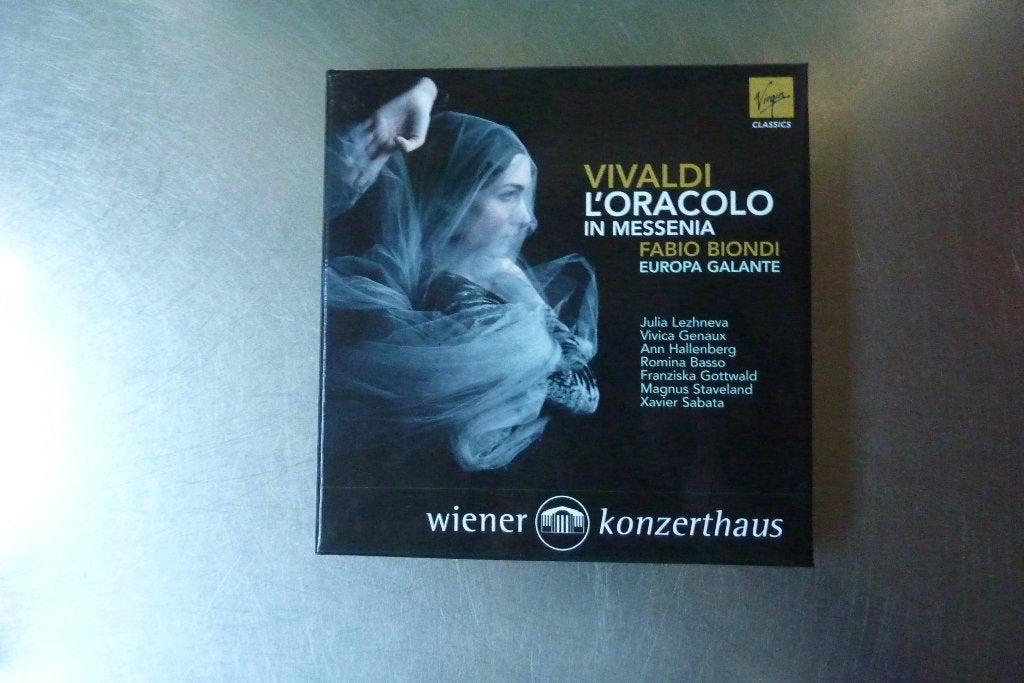 Vivaldi L‘Oracolo In Messenia - Fabio Biondi, Gebruikt, Boxset, Opera of Operette, Ophalen of Verzenden