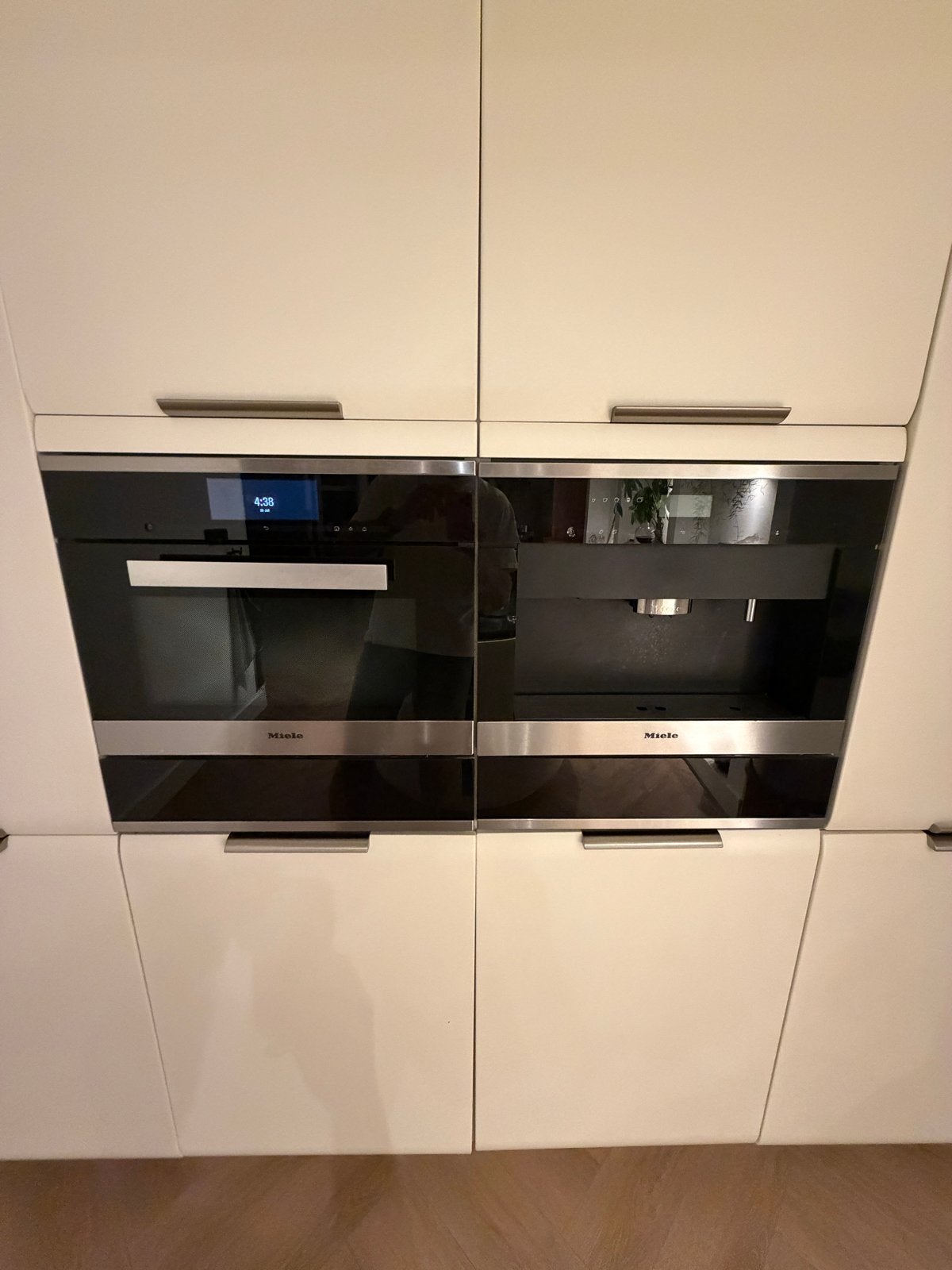 Miele Inbouwapparatuur: Oven, Koffiemachine, Warmhoudladen, Ophalen, 45 tot 50 cm, Gebruikt, Oven
