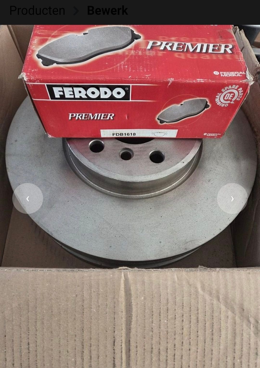 Brembo Remschijven Ferodo Remblokken BMW X5 (X53) Voorzijde., -, -, Nieuw, Brembo