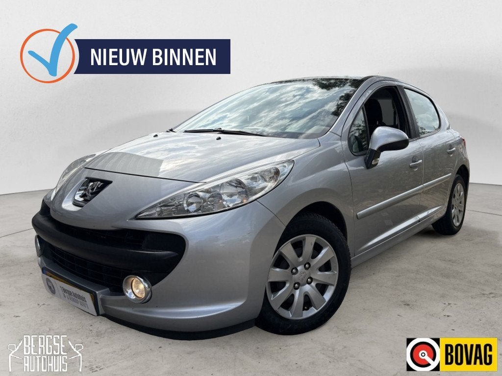 Peugeot 207 1.4 VTi Look Cruise Airco Elek. Ramen Nap, Stof, Zwart, Elektrische ramen, Origineel Nederlands