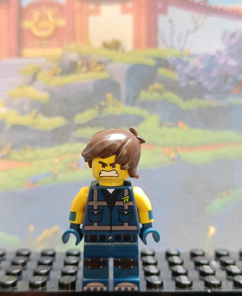 Lego Rex Dangervest - Smile, Teeth  Angry, Gebruikt, Overige thema's, Lego, Ophalen of Verzenden