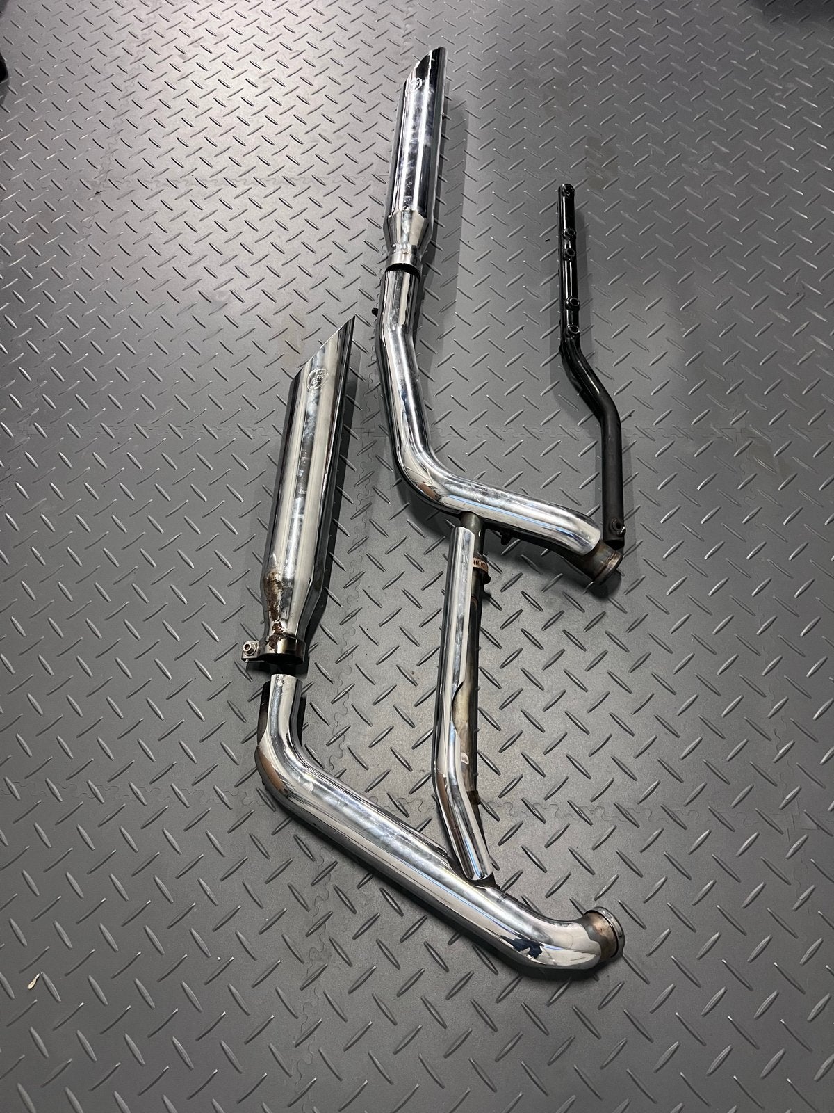 Harley Davidson Heritage Softail EVO 1996 Uitlaatsysteem, Ophalen, Gebruikt