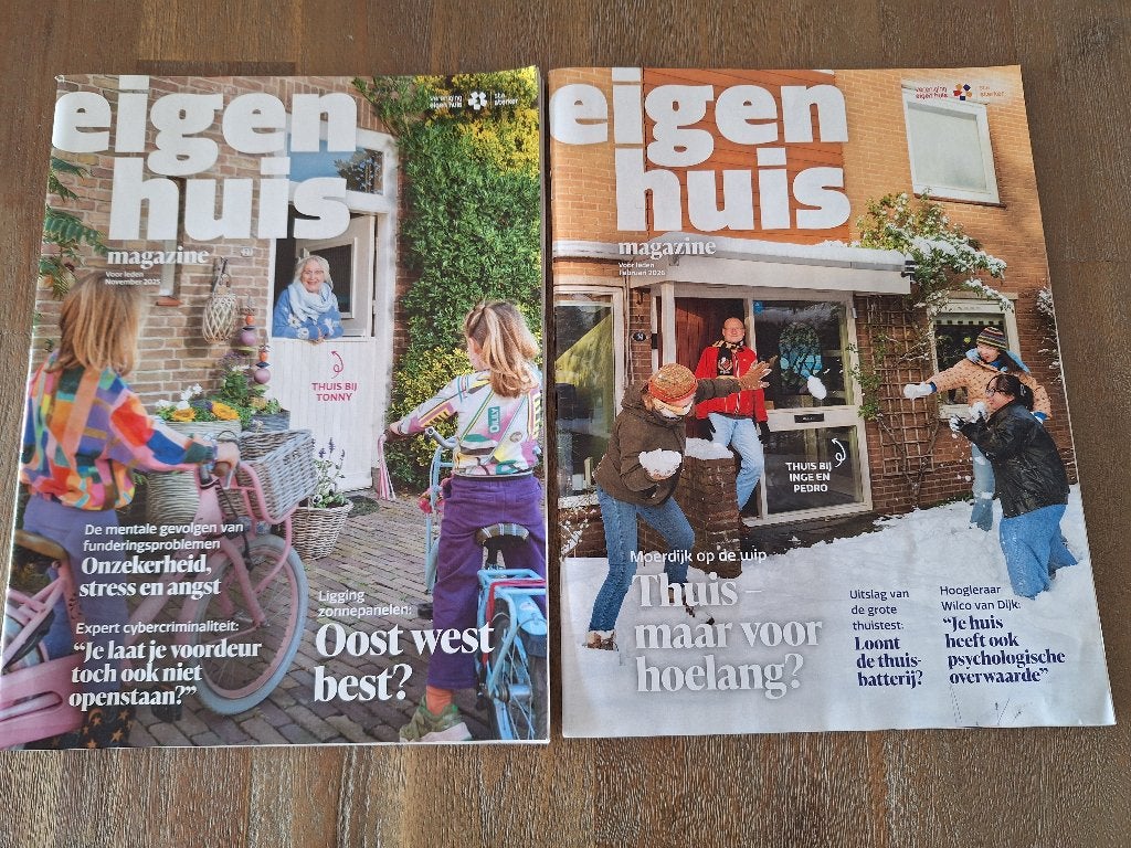 2x Eigen Huis magazines, nov 2025 en feb 2026, Boeken, Ophalen of Verzenden, Zo goed als nieuw, Overige typen