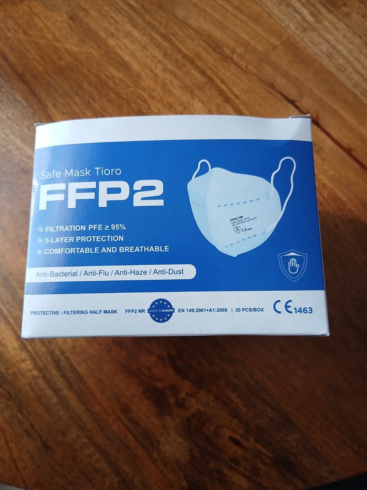 FFP2 Mondkapjes - 5 lagen bescherming - CE1463, Ophalen, Nieuw