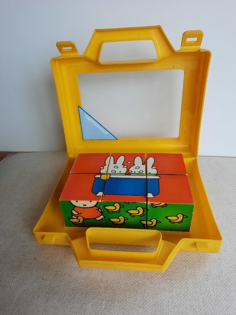 Dick Bruna Nijntje Blok Puzzel - 6 stukjes, Ophalen of Verzenden, Minder dan 10 stukjes, Zo goed als nieuw, 2 tot 4 jaar