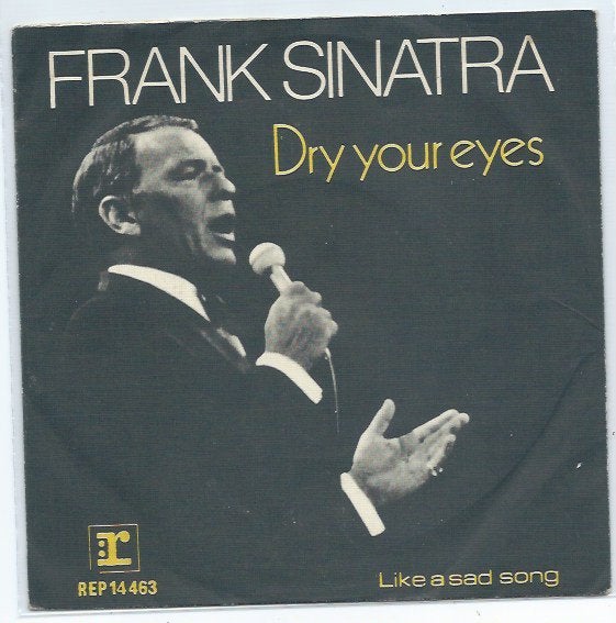 Frank Sinatra- Dry your Eyes, Cd's en Dvd's, Vinyl Singles, Gebruikt, 7 inch, Ophalen of Verzenden, Pop