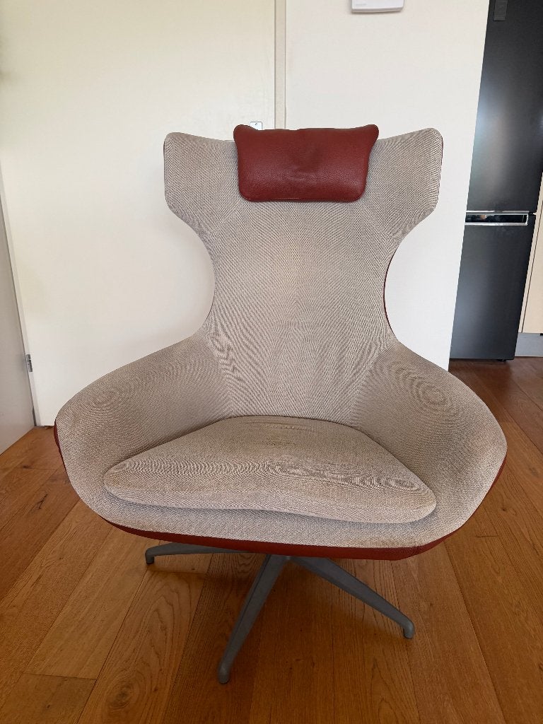 Leolux Caruzzo fauteuil (kantelbaar) te koop, Ophalen, 75 tot 100 cm, Zo goed als nieuw, Leer