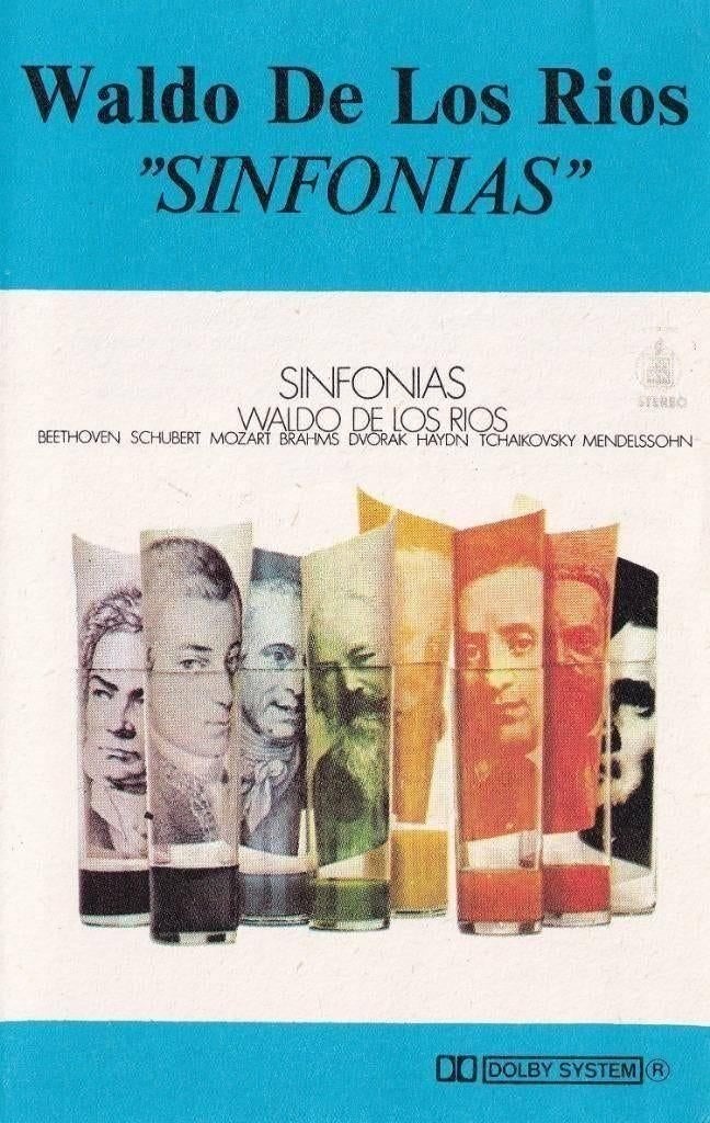 Cassettebandje Waldo De Los Rios – Sinfonias, Ophalen of Verzenden, Zo goed als nieuw, 1 bandje