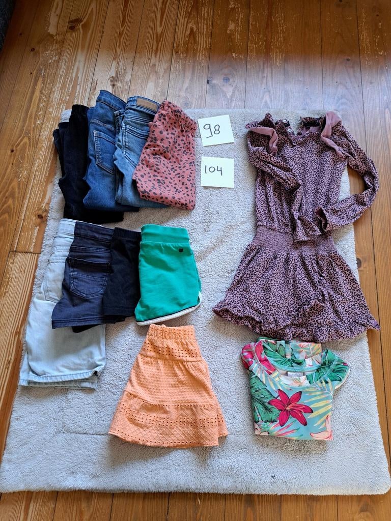 Kledingpakket Meisje Maat 98/104, Kinderen en Baby's, Kinderkleding | Maat 98, Ophalen of Verzenden, Gebruikt, Meisje