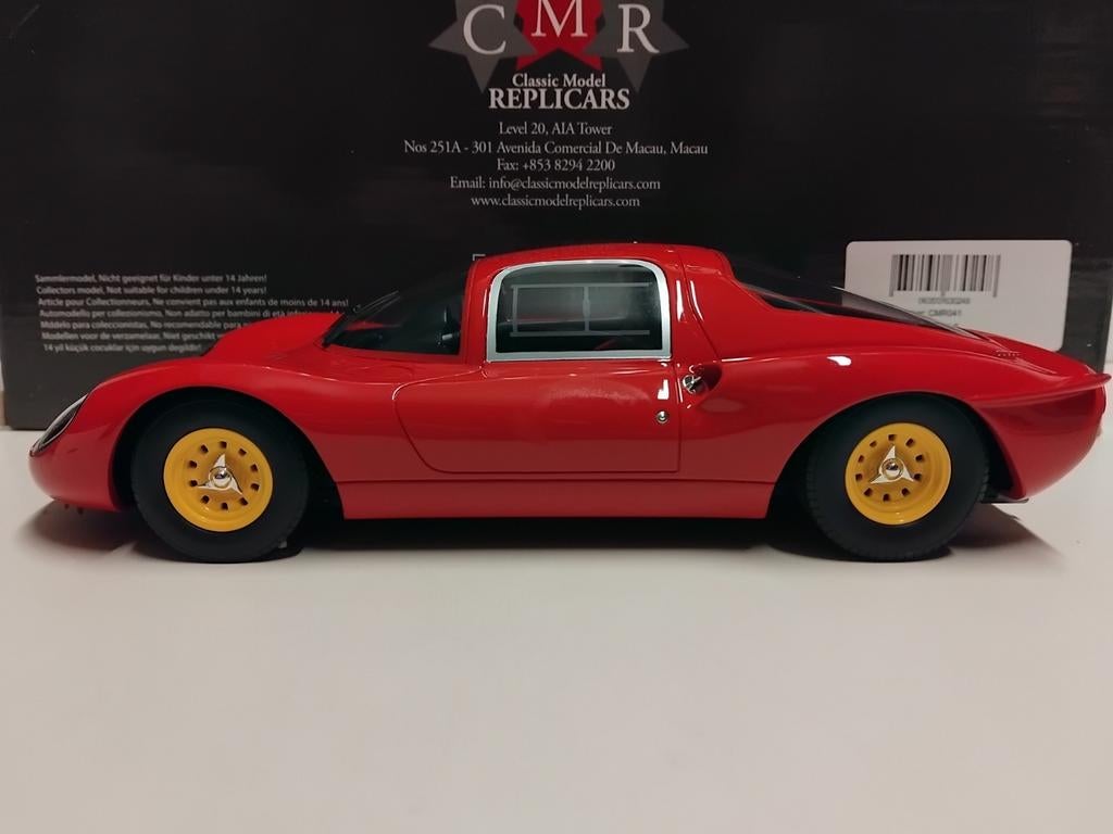 Ferrari 206 S Dino Berlinetta Plain body Replicars 1:18 KRD, Hobby en Vrije tijd, Modelauto's | 1:18, Ophalen of Verzenden, Zo goed als nieuw