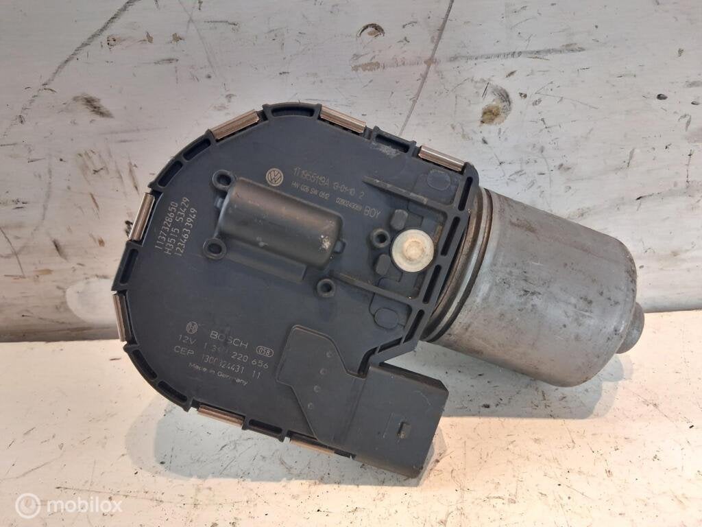 Ruitenwissermotor voor, Vw Touran III ('10-'15) 1T1955119A, Gebruikt, Volkswagen, Ophalen of Verzenden, Volkswagen