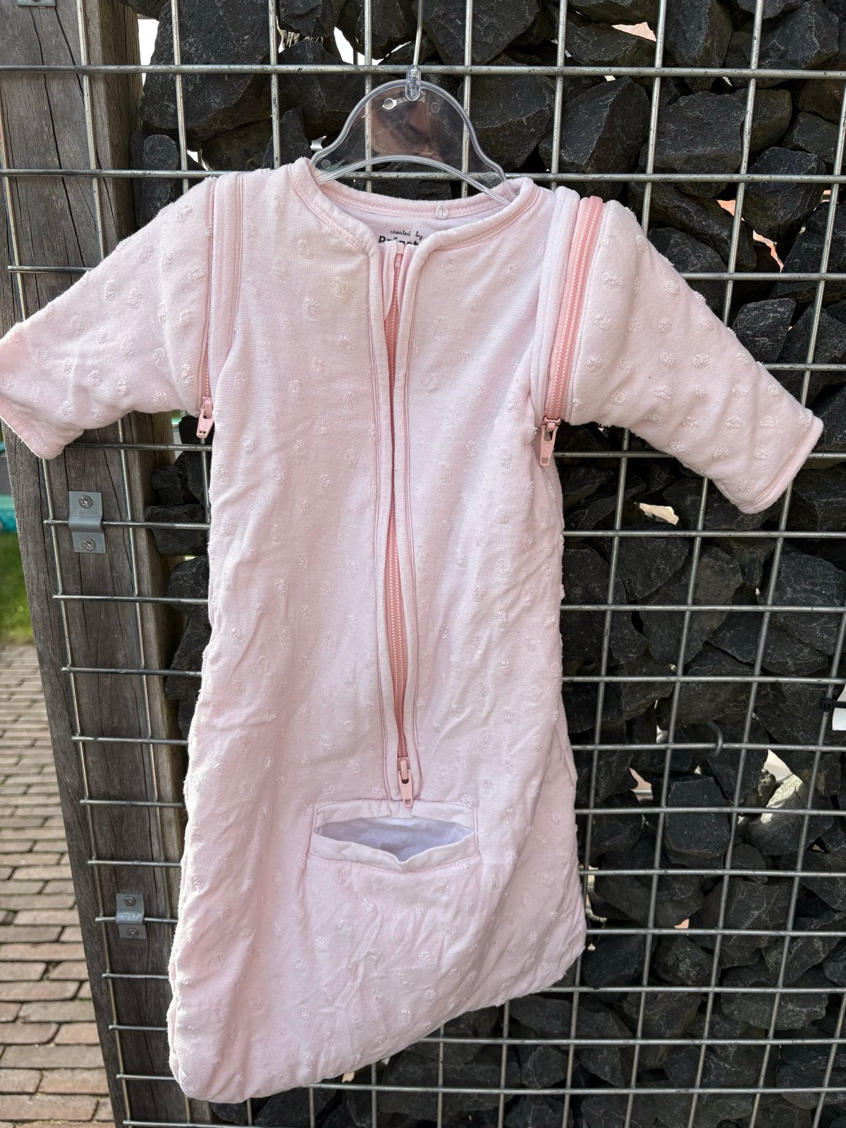 Roze slaapzak Prénatal maat 56/62, Gebruikt, Ophalen of Verzenden, Prénatal, Roze