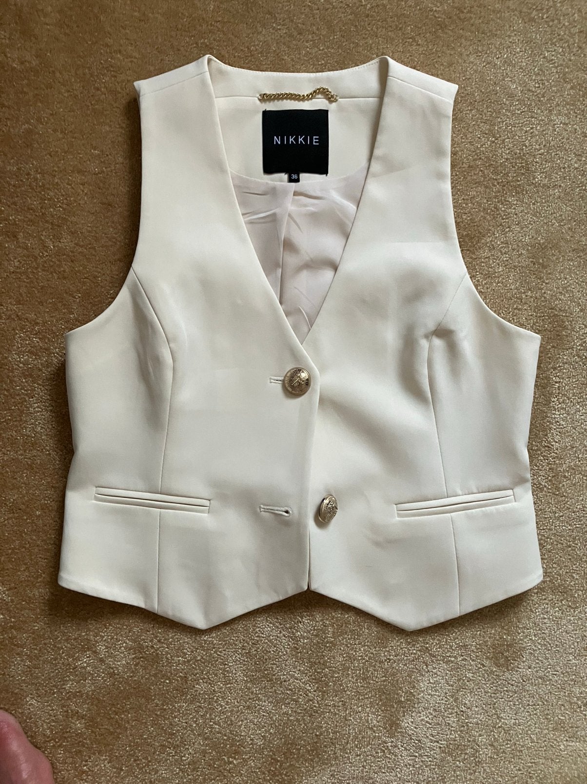 Gilet Nikkie maat 36, Overige kleuren, Nieuw, Ophalen of Verzenden, Jasje