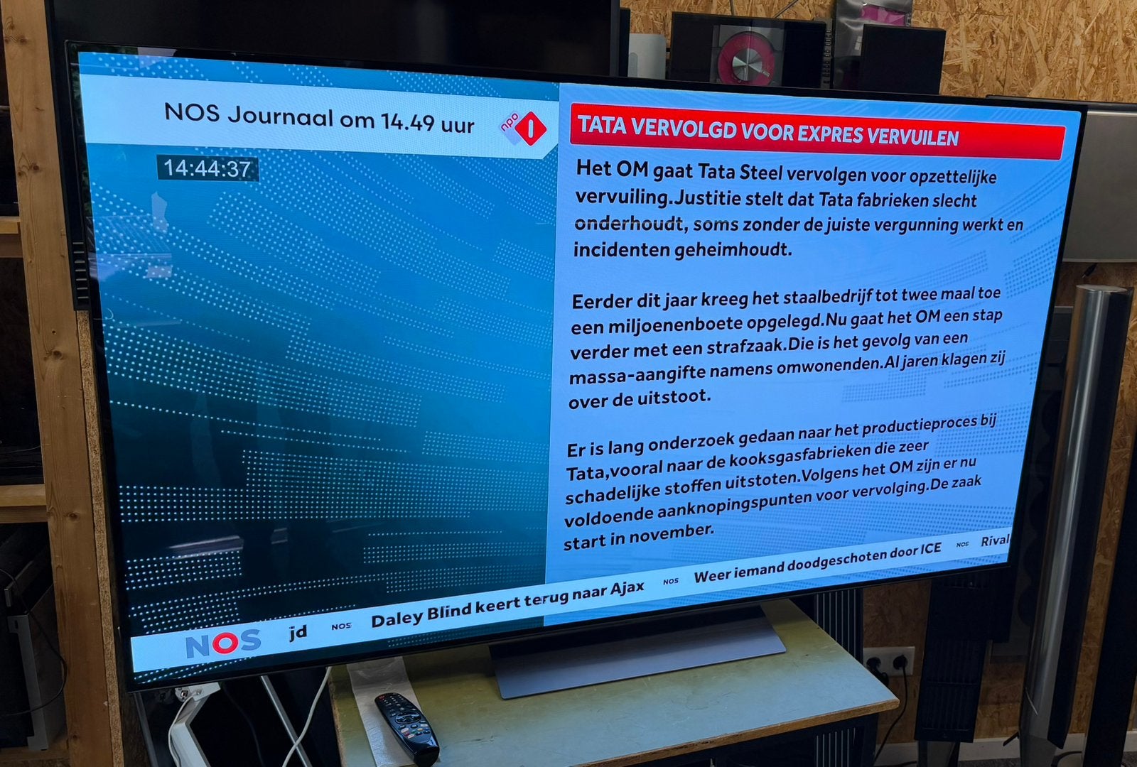 Bang & Olufsen / LG C7 OLED 65”, Gebruikt, 100 cm of meer, Smart TV, Ophalen