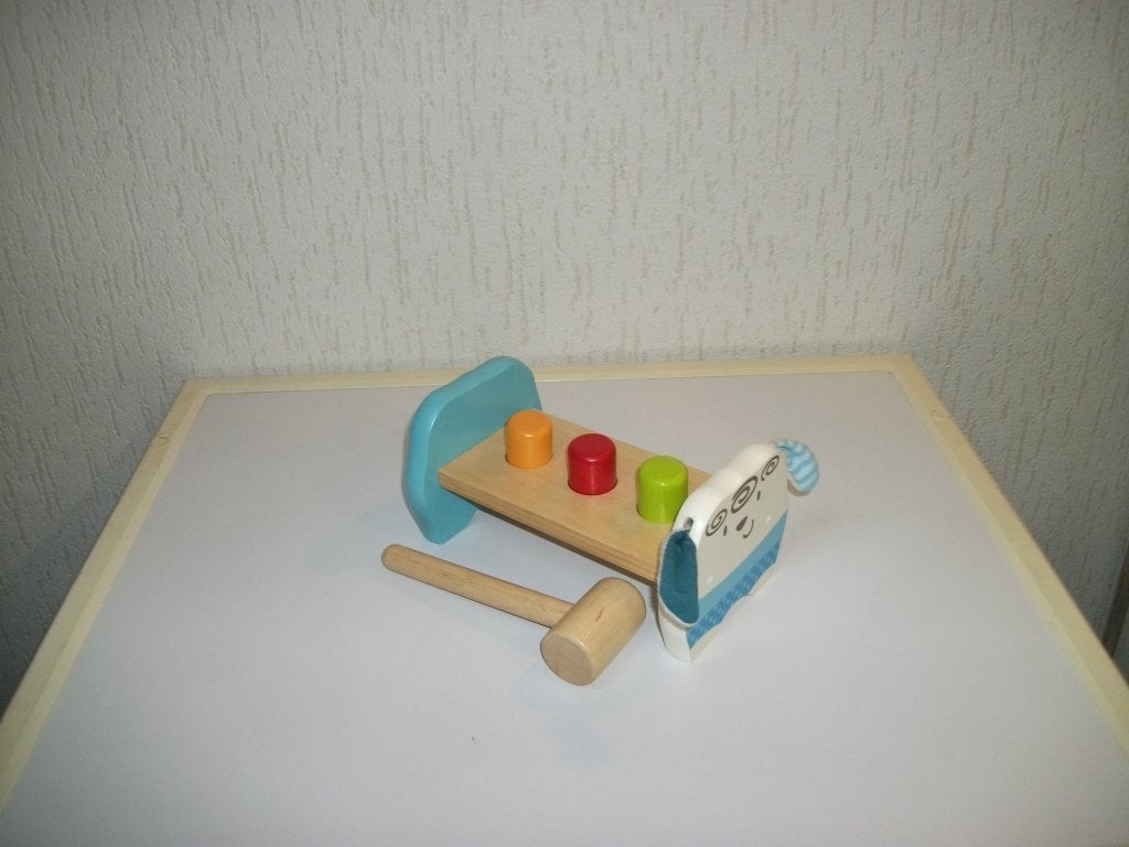 Hamerbank hondje, Ophalen of Verzenden, Gebruikt
