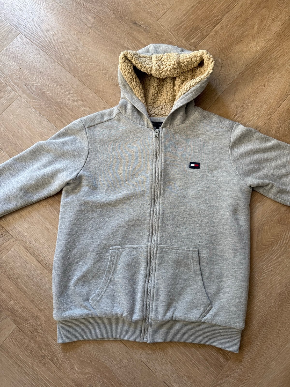 Tommy Hilfiger hoodie met teddy voering, Ophalen of Verzenden