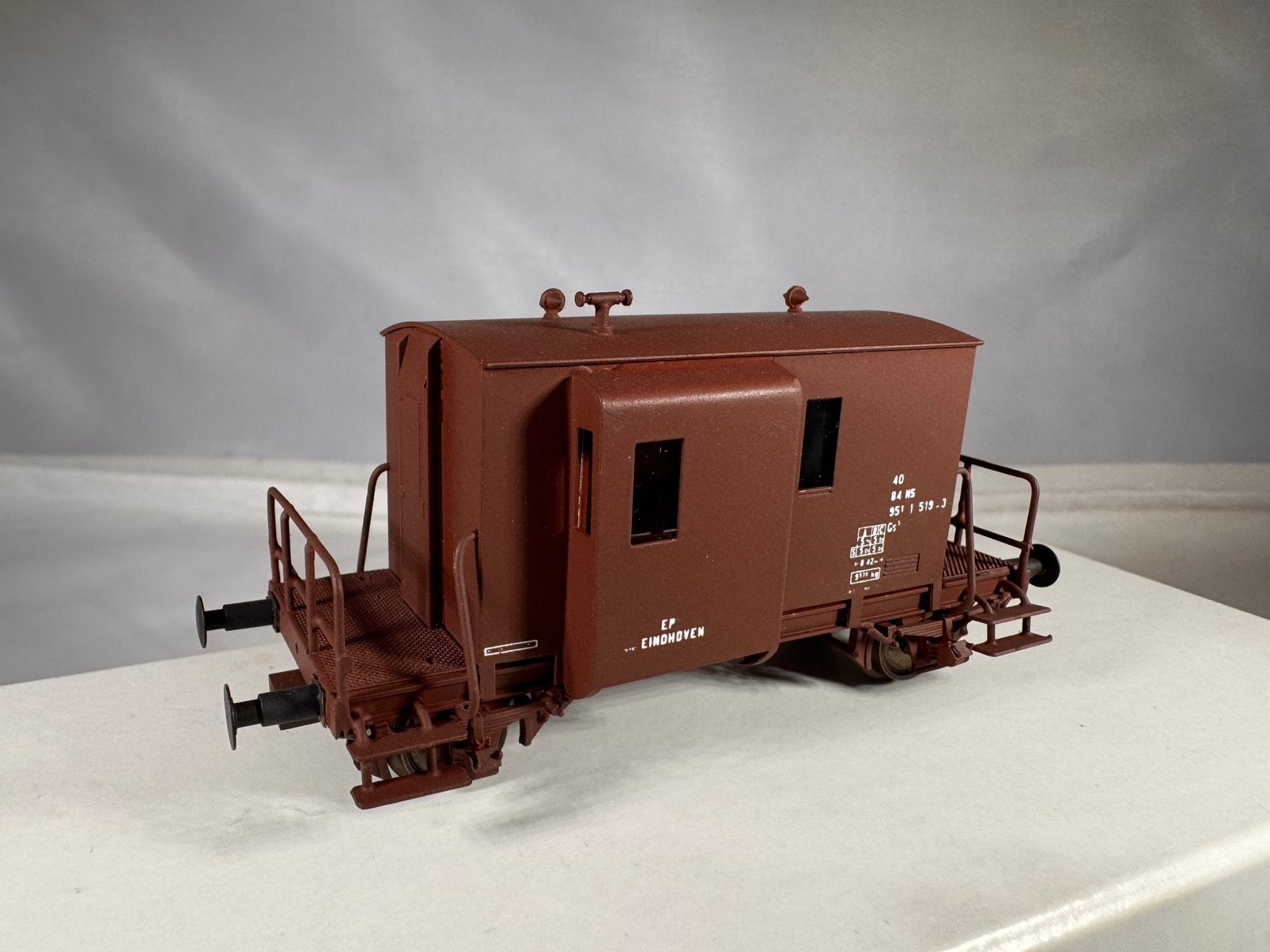 Philotrain messing Dienstwagen ex-DG lijst 21C NEM, Hobby en Vrije tijd, Ophalen of Verzenden, Zo goed als nieuw, Gelijkstroom