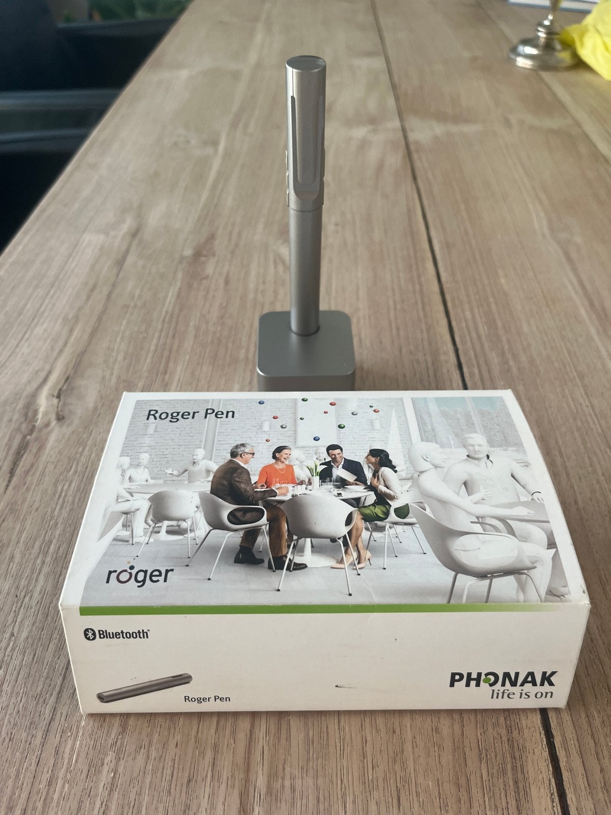 Phonak Roger Pen - Draadloze Microfoon en Streamer, Ophalen of Verzenden, Zo goed als nieuw