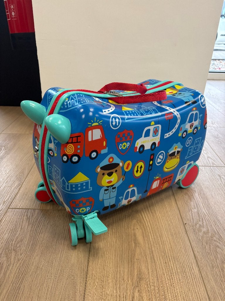 Ride on kinderkoffer - Reiskoffer loopfiets - Handbagage, Ophalen of Verzenden, Zo goed als nieuw