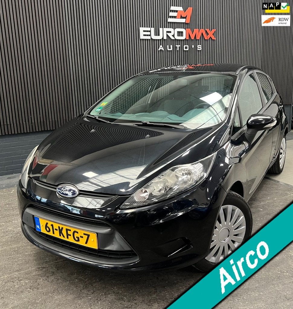 Ford Fiesta 1.25 Limited NAP - Airco, Voorwielaandrijving, Euro 5, Stof, 4 cilinders