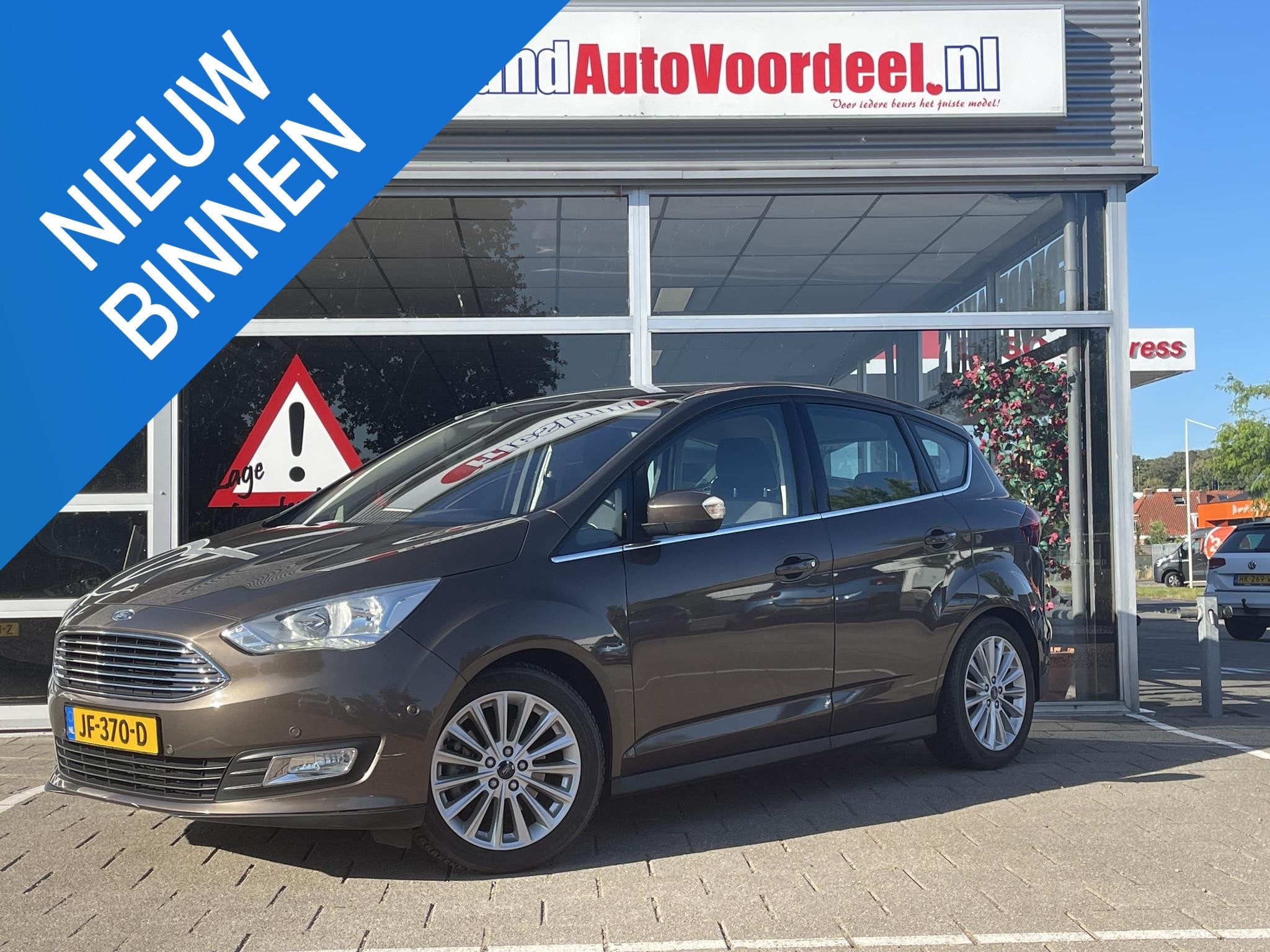 Ford C-Max 1.5 Titanium /Automaat/Cruise/Clima/Camera/Trekha, Euro 6, 4 cilinders, 179 pk, Origineel Nederlands