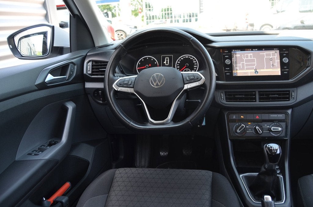 Volkswagen T-Cross 1.0 TSI Life|NAVI|ADAPT.CRUISE|NAP|16"VEL, Auto's, T-Cross, Gebruikt, Euro 6, 95 pk
