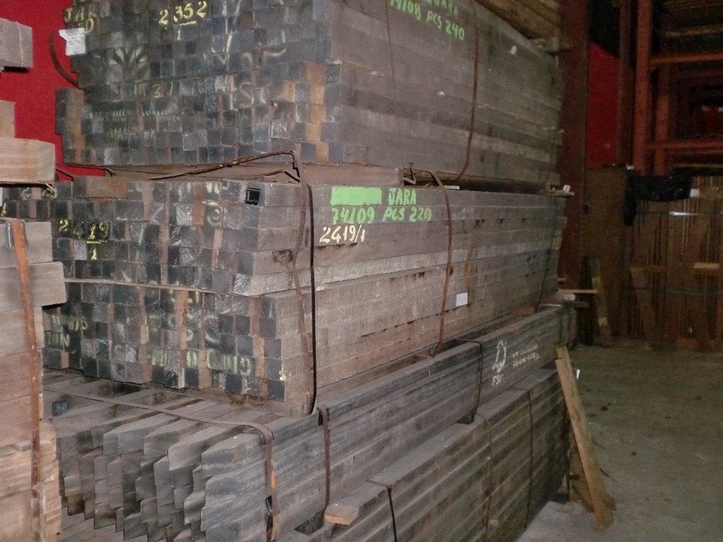 Hardhouten palen, Ophalen, Palen, Nieuw, Hardhout
