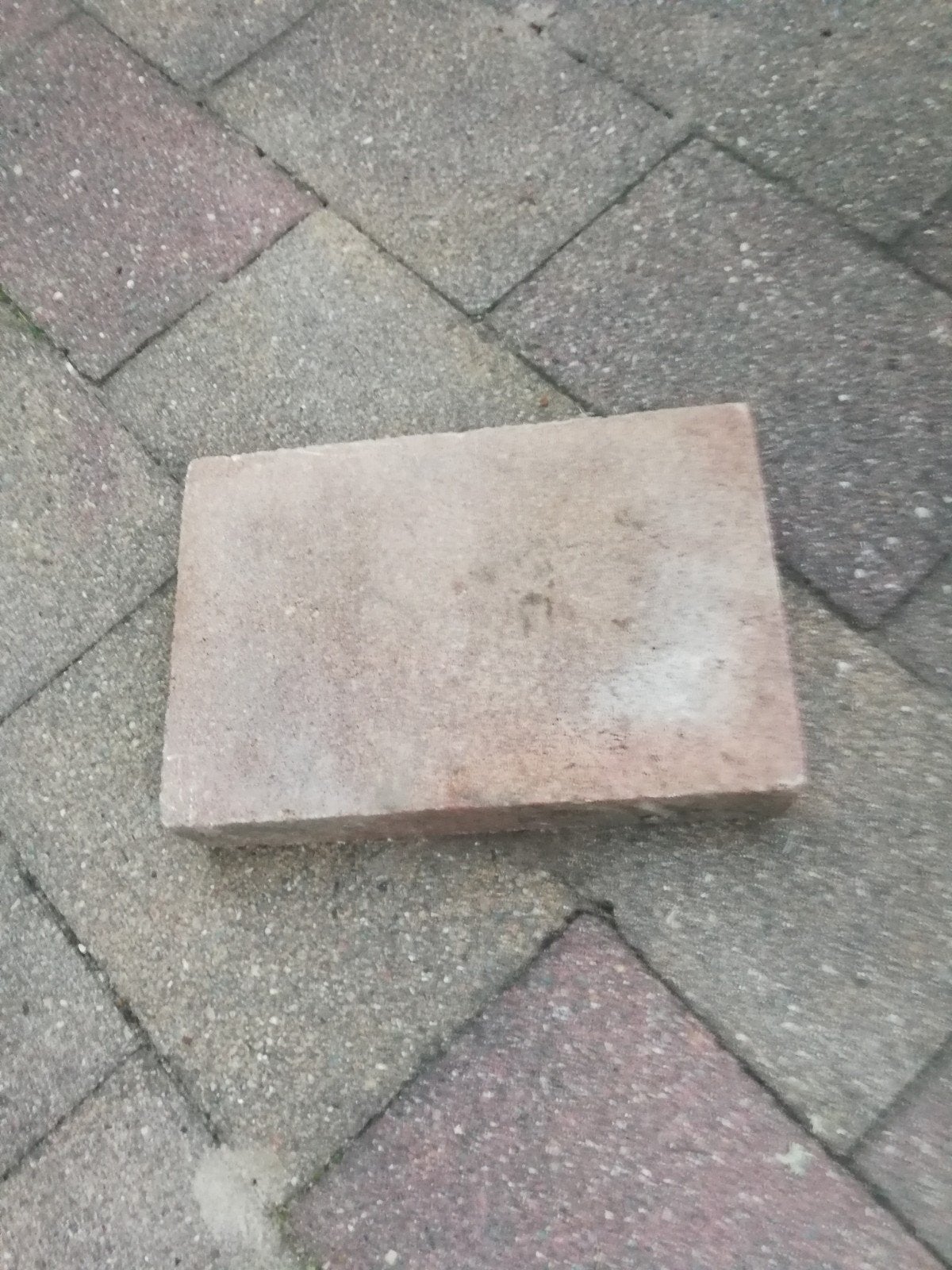 Gratis terrastegels, Ophalen, Gebruikt