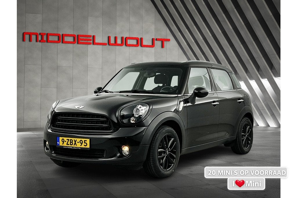 MINI Countryman 1.6 Knockout Black-Edition Climate/Xenon/Par, Auto's, Mini, Bedrijf, Te koop, Countryman, ABS, Airbags, Airconditioning