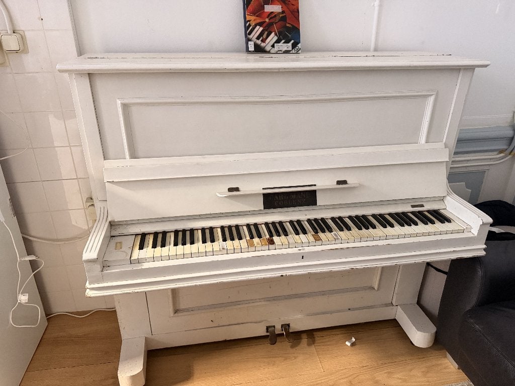 Piano Gratis ophalen, Ophalen, Gebruikt, Wit, Piano