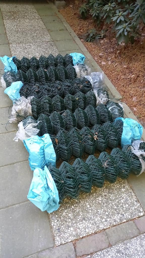 Harmonicagaas groen 80 cm hoog en 100 m lengte, Tuin en Terras, Ophalen, Nieuw, 20 meter of meer, Gaas
