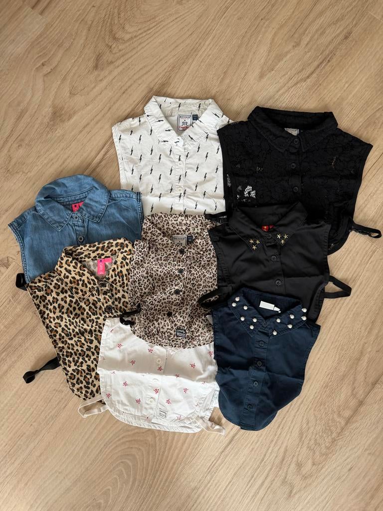 Kraagjes voor meiden (Retour, Name It, Wibra) - Maat 116-152, Kinderen en Baby's, Ophalen of Verzenden, Zo goed als nieuw, Meisje