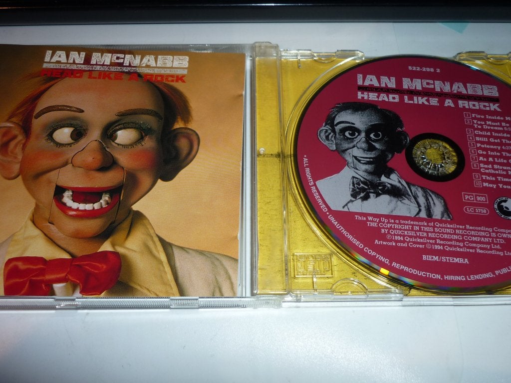 Ian McNabb - Head Like A Rock CD (Classic Rock), Verzenden, Inclusief doosje, Zo goed als nieuw, Classic Rock